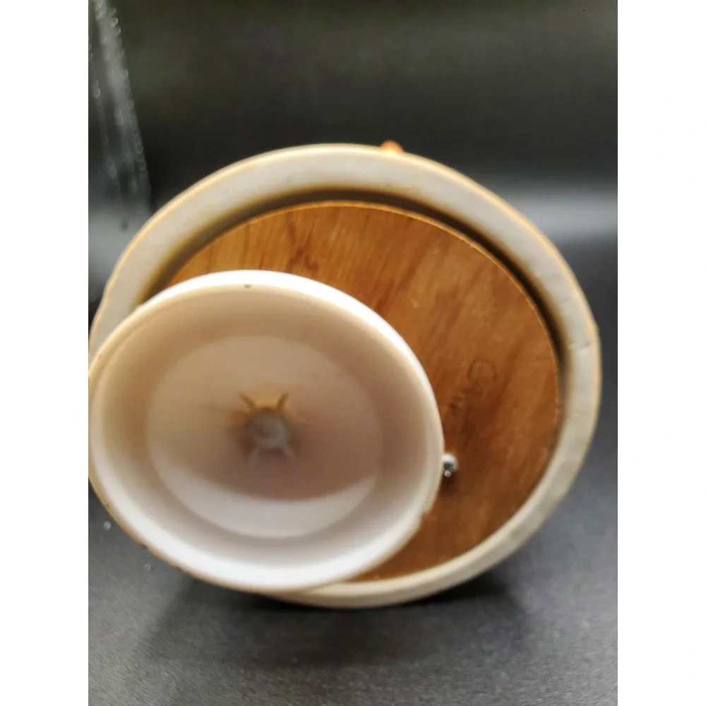 Vintage Porcelain Kids Umbrella Wind-up Music Box Musical Raindrops Keep Falling